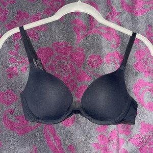 PINK wear everywhere black push-up bra 32B